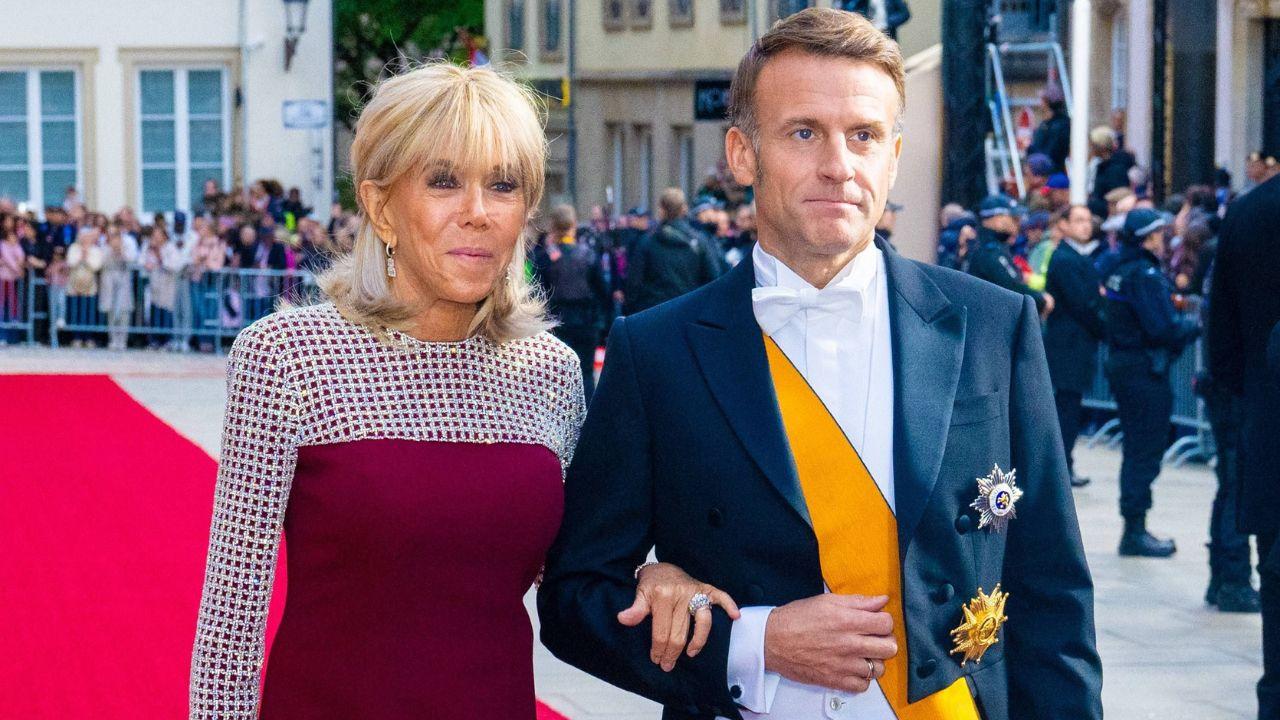 Image of the French president and his wife filed their defamation lawsuit against Candace Owens in July 2025.