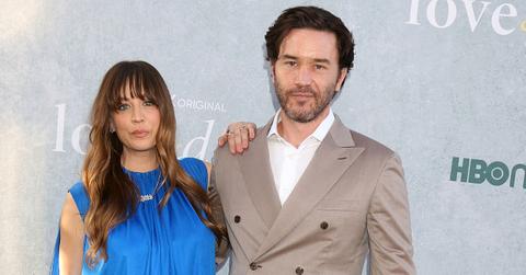 kaley cuoco tom pelphrey havent started planning wedding another kid come first