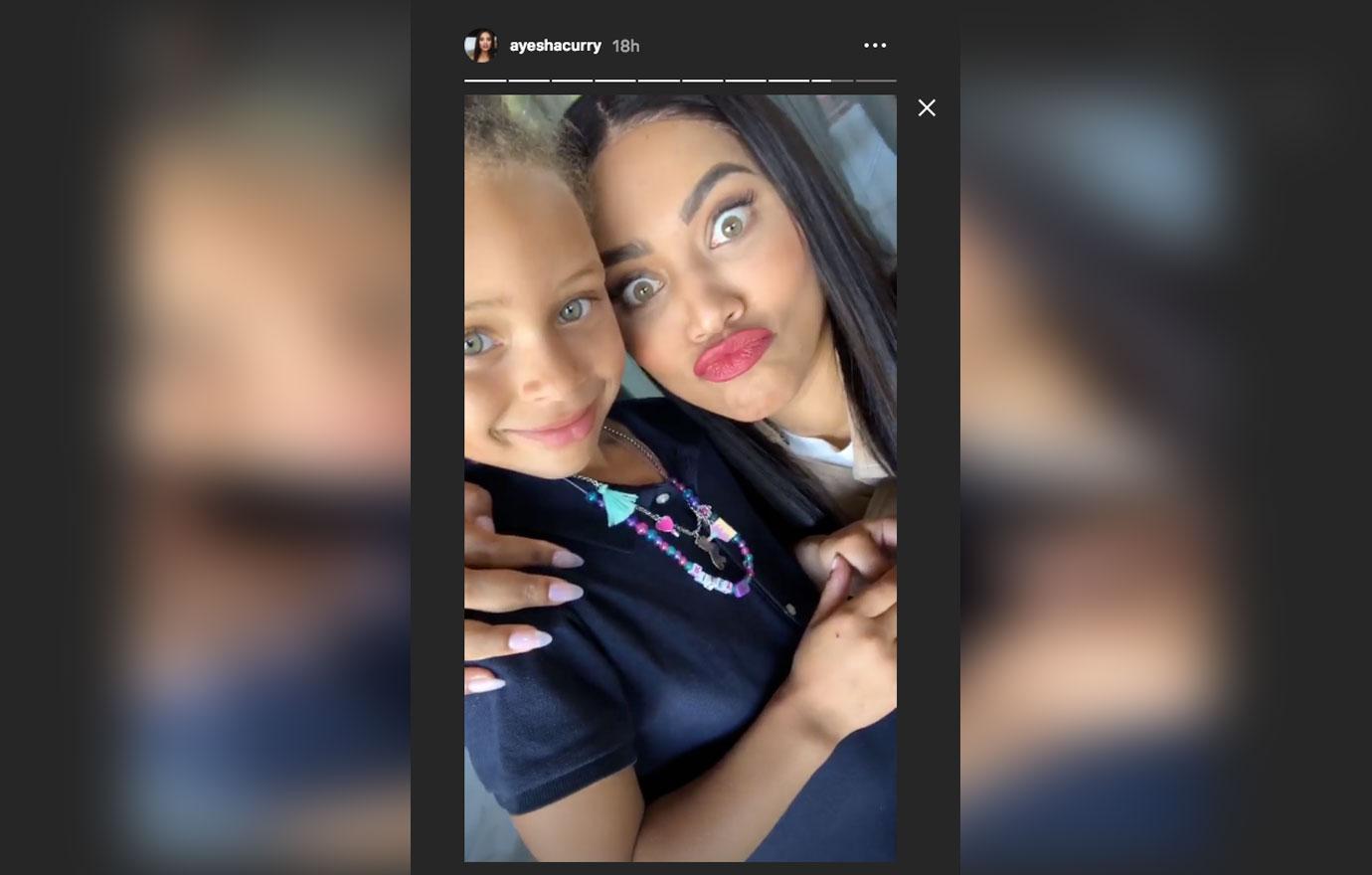 Ayesha Curry Slams Mom-Shamers Telling Her to Brush Daughter Riley's Hair