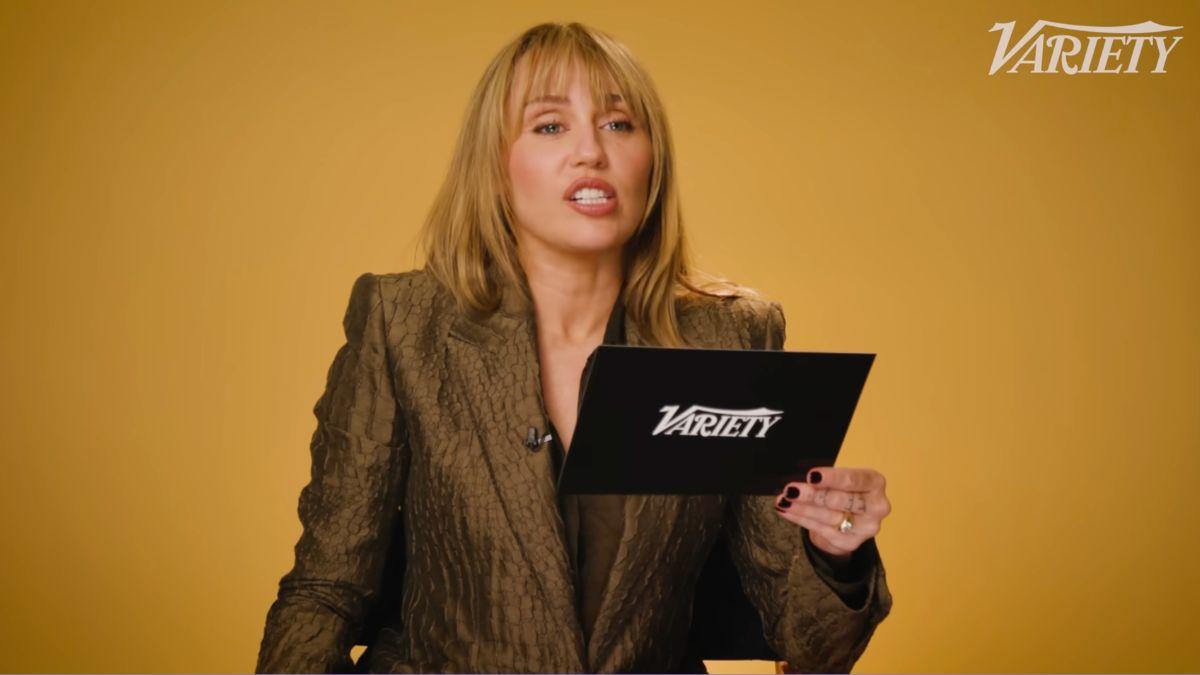 Image of Miley Cyrus is currently sober.