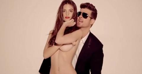 Robin thicke blurred lines