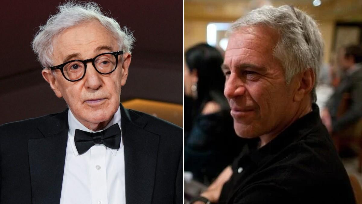 split of Woody Allen and Jeffrey Epstein.