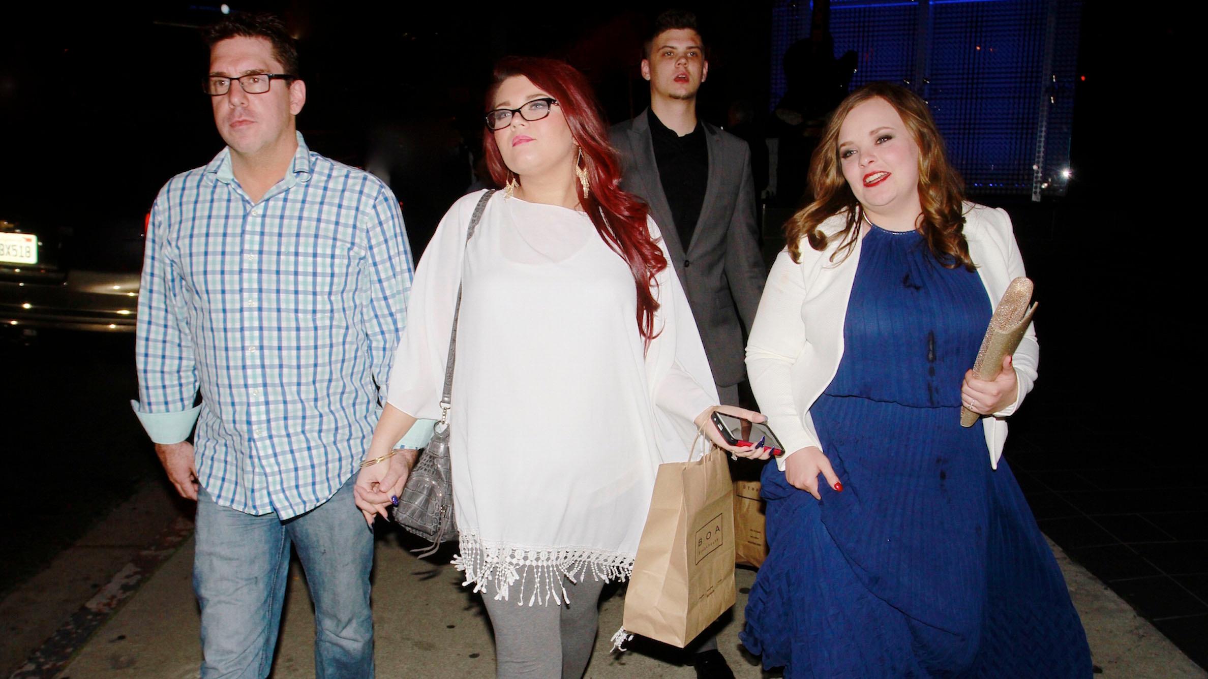 EXCLUSIVE: The stars of &#8216;Teen Mom&#8217; have dinner together in Los Angeles, California