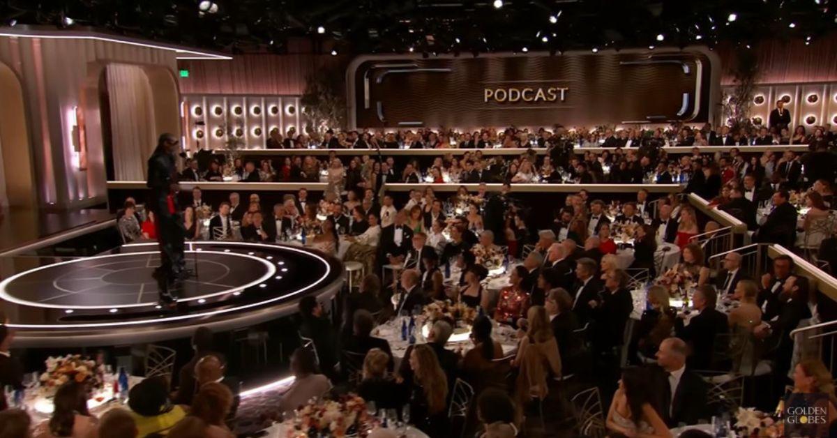 image of This was the first Best Podcast category to be presented at the Golden Globes.