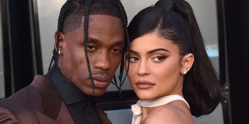 Travis Scott Kylie Jenner Red Carpet Denies Cheating Kylie Jenner