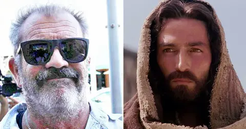 photo of Mel Gibson; Passion of the Christ.