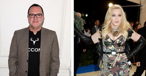 Composite photo of Christopher Ciccone and Madonna.