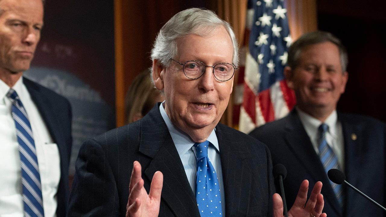 image of The 84-year-old Kentucky senator has been hospitalized since June 14.