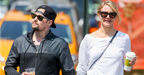 Cameron diaz benji madden baby