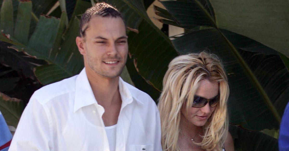 Image of Kevin Federline and Britney Spears were married for three years.