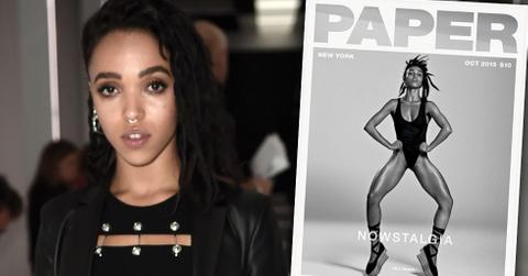 Fka twigs children kids pregnant robert pattinson paper magazine