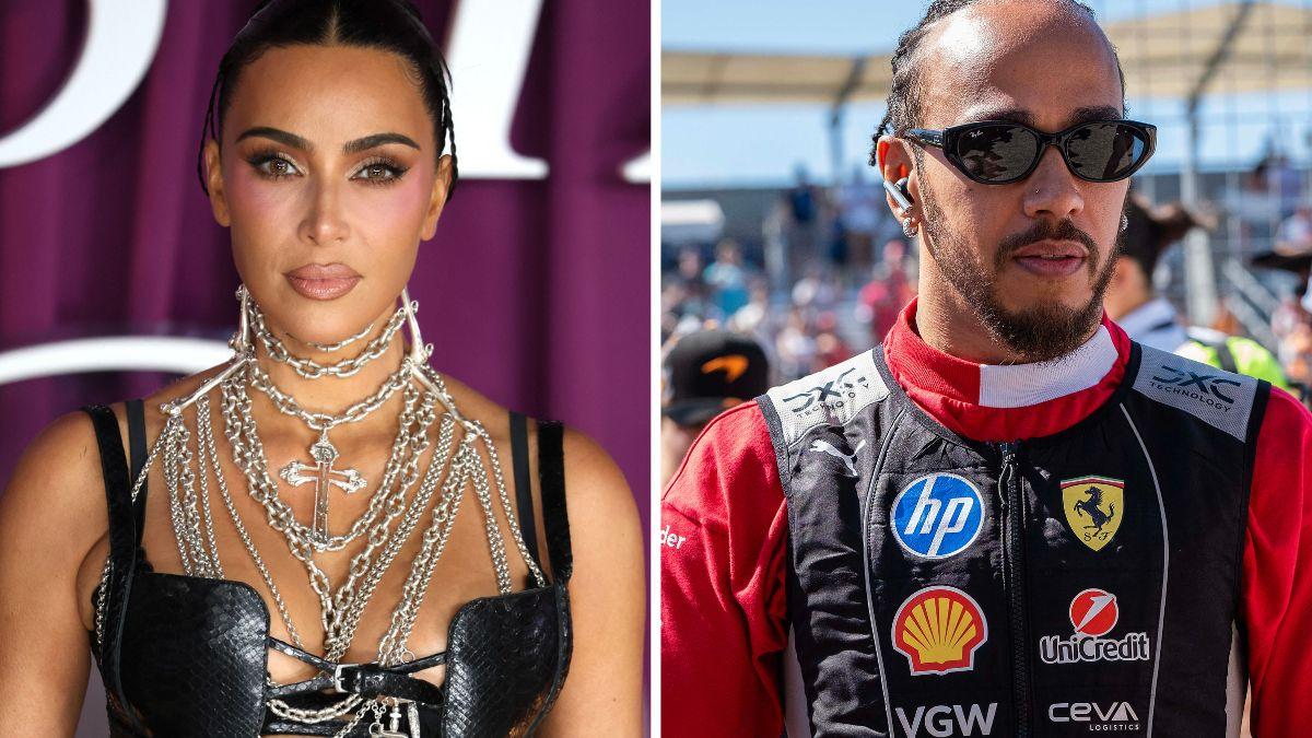 image of Kim Kardashian has four kids with ex Kanye West. 