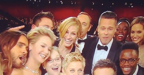 Oscars selfie 2014