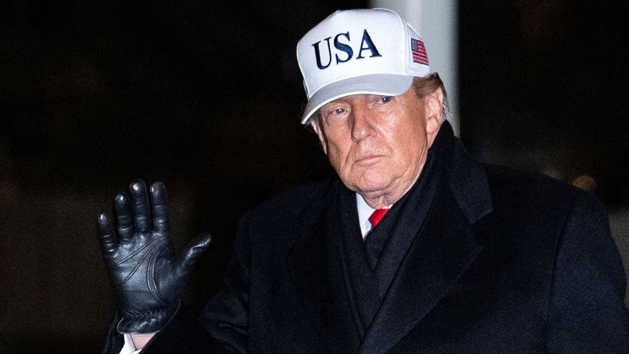 image of Kimmel dubbed Trump ‘Uncle Scam’ while questioning the proposed taxpayer payout.