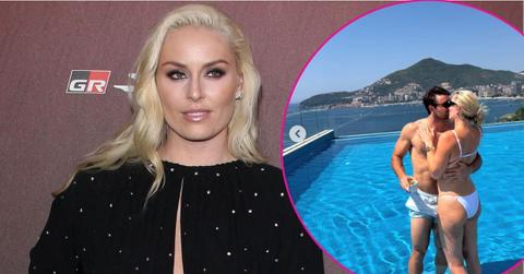 Split Image of Lindsey Vonn and Matthieu Bailet