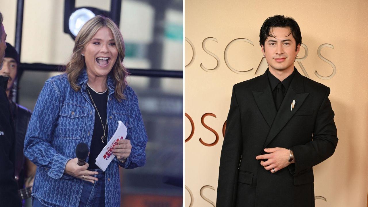 split of Jenna Bush Hager, Hudson Williams.