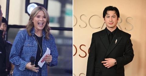 split of Jenna Bush Hager, Hudson Williams.