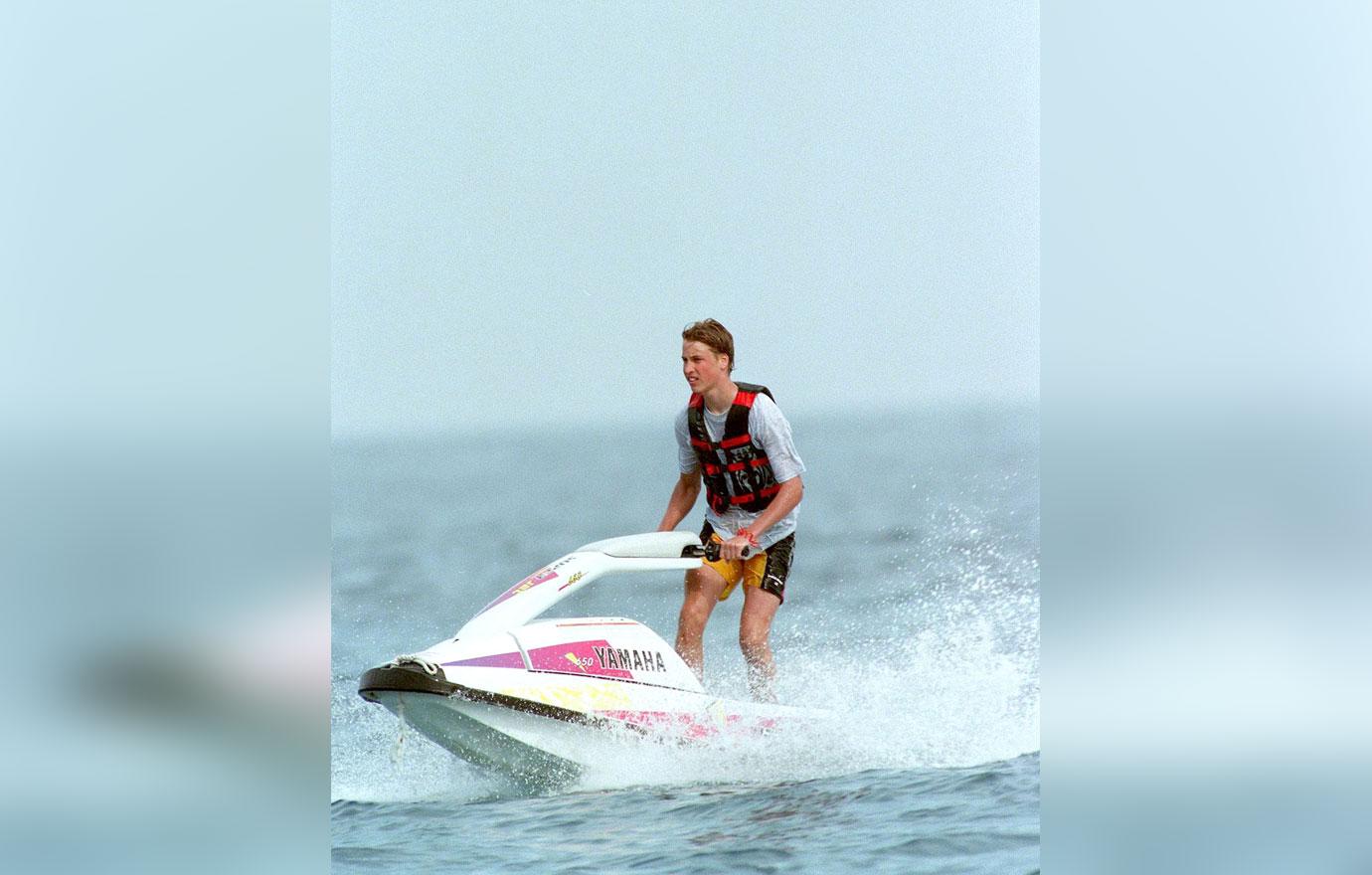 Princess Diana Prince William Harry Vacation Photos 05