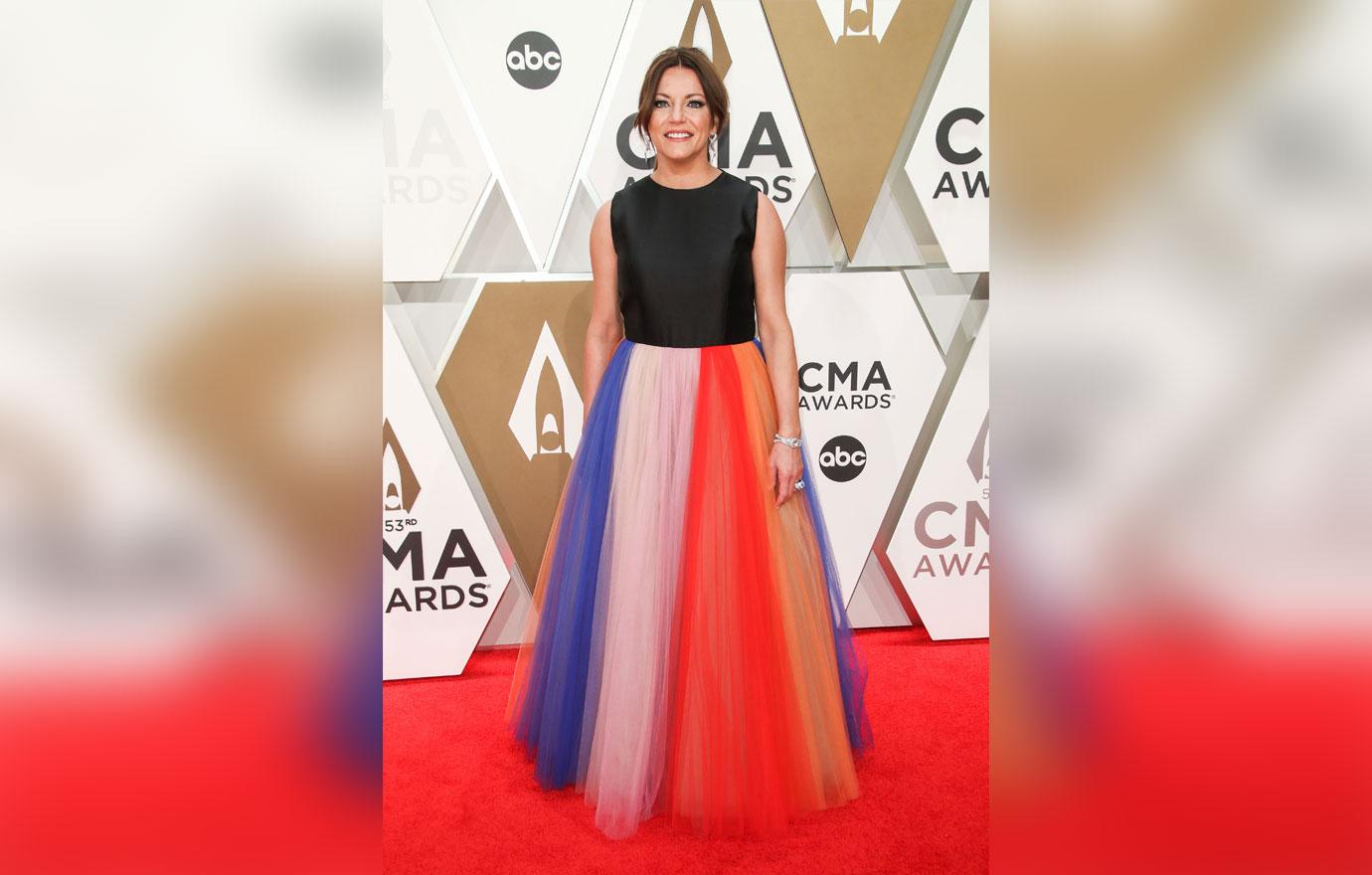 Martina McBride On Red Carpet At CMA Awards 2019