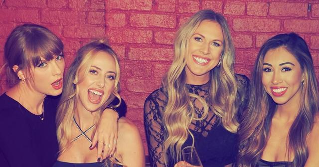 taylor swift effort wags travis kelce friends