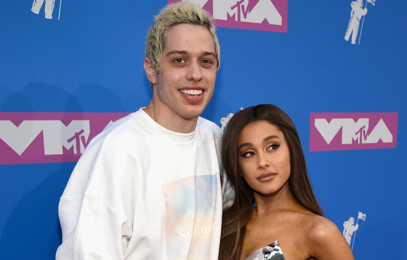 The Ariana Grande and Pete Davidson relationship timeline starts with a post-SNL party for Melissa McCarthy.