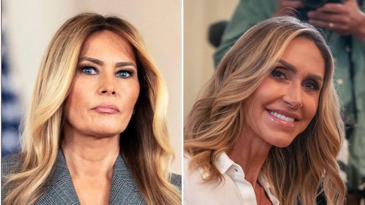 Photo of Melania Trump and Lara Trump