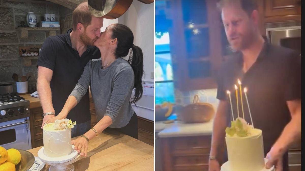 image split of prince harry and Meghan Markle