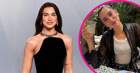 Image of Dua Lipa shared the photos on her Instagram.