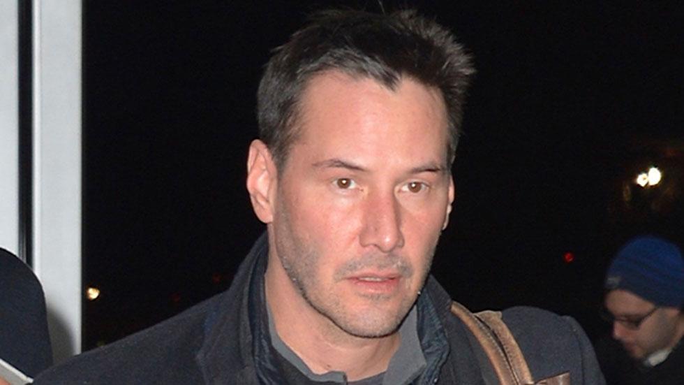 Keanu Reeves JFK Airport 