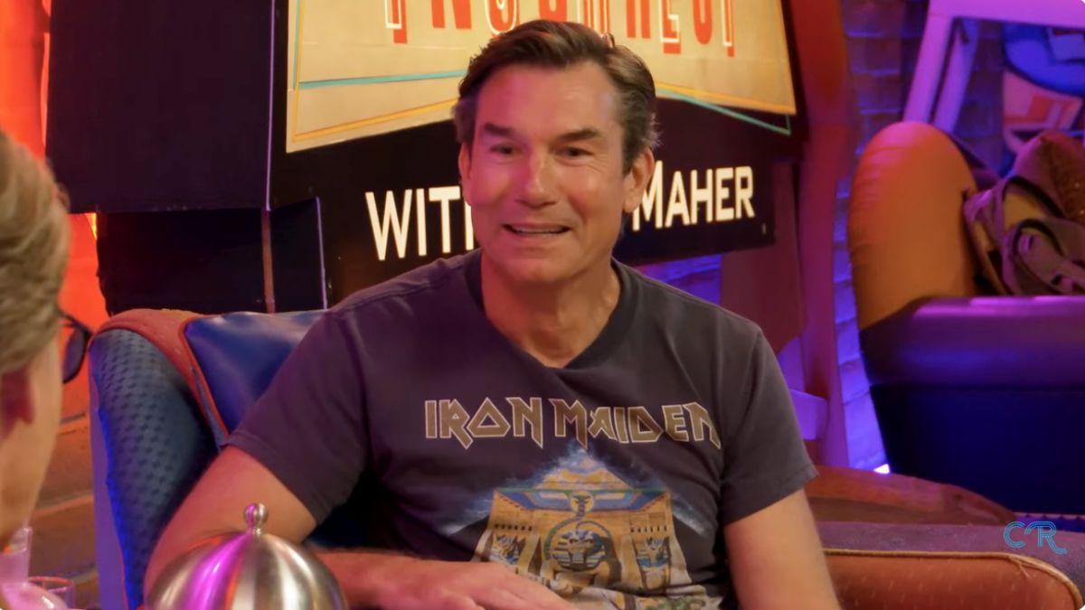 Photo of Jerry O'Connell and wife Rebecca Romijn watched her ex-husband John Stamos' shady 'Club Random' interview.