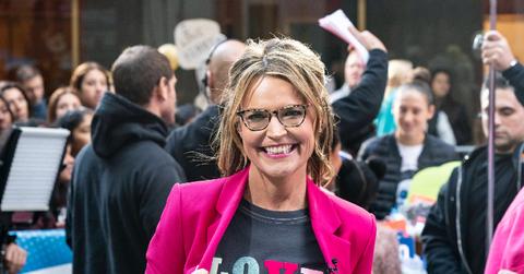 Savannah Guthrie at Alessia Cara performance on stage at NBC Today Show concert