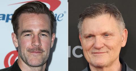 Split photo of James Van Der Beek; Kevin Williamson.