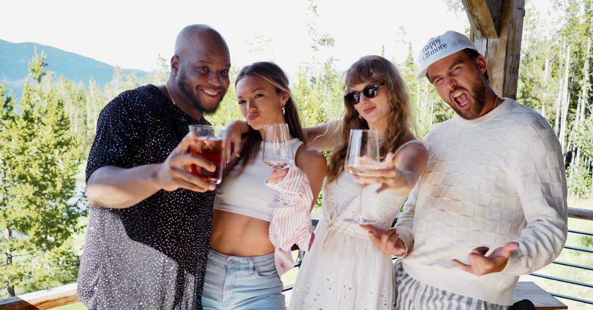 Image of the football player gave fans a look at his life with Swift in a new Instagram post.