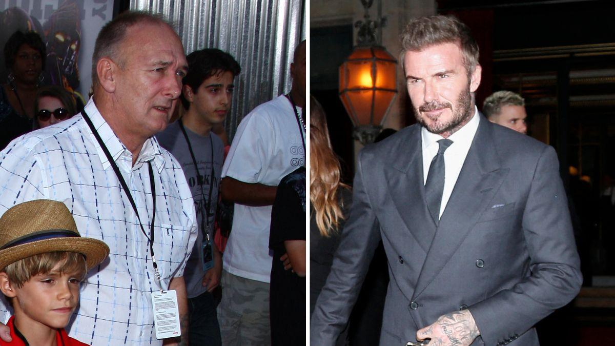 Image of Ted and David Beckham were estranged in the early 2000s.