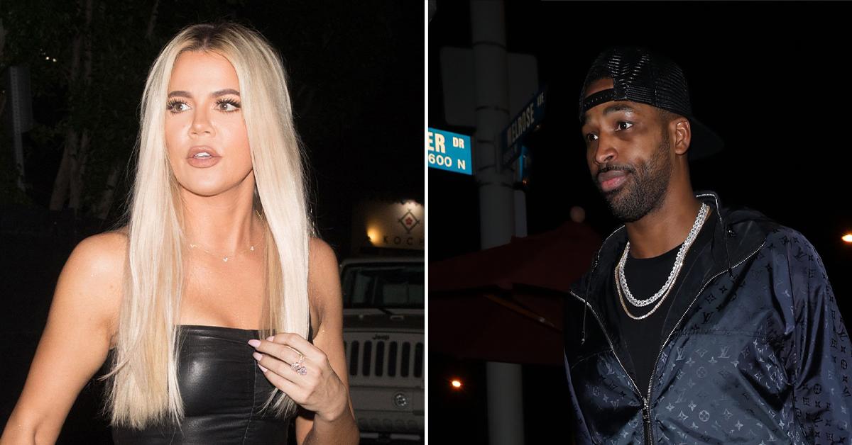 Khloe Kardashian looks stony-faced on date with Tristan Thompson