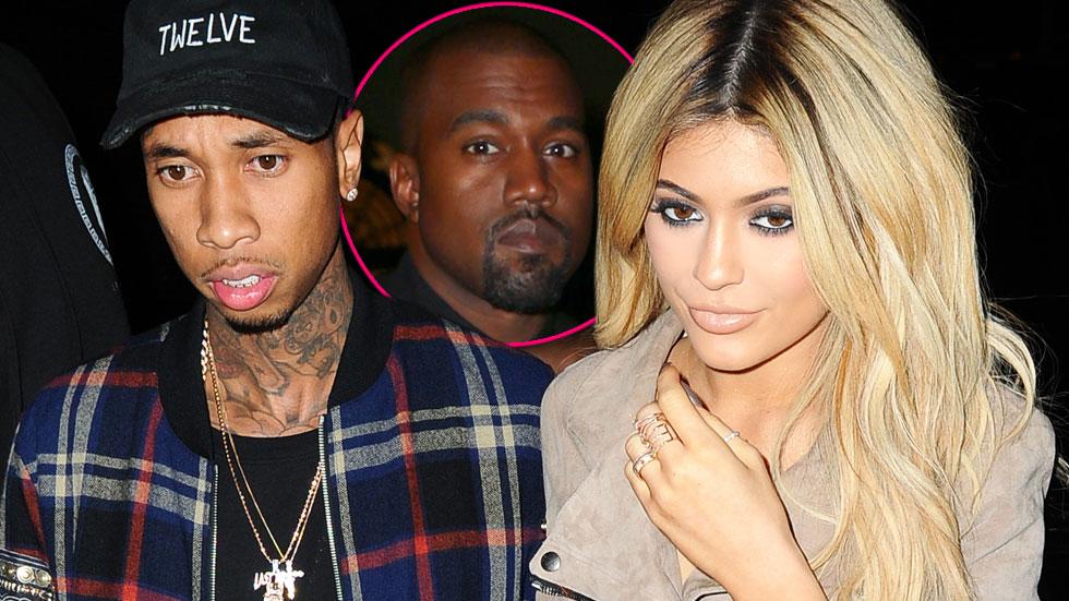 Kanye west tyga kylie