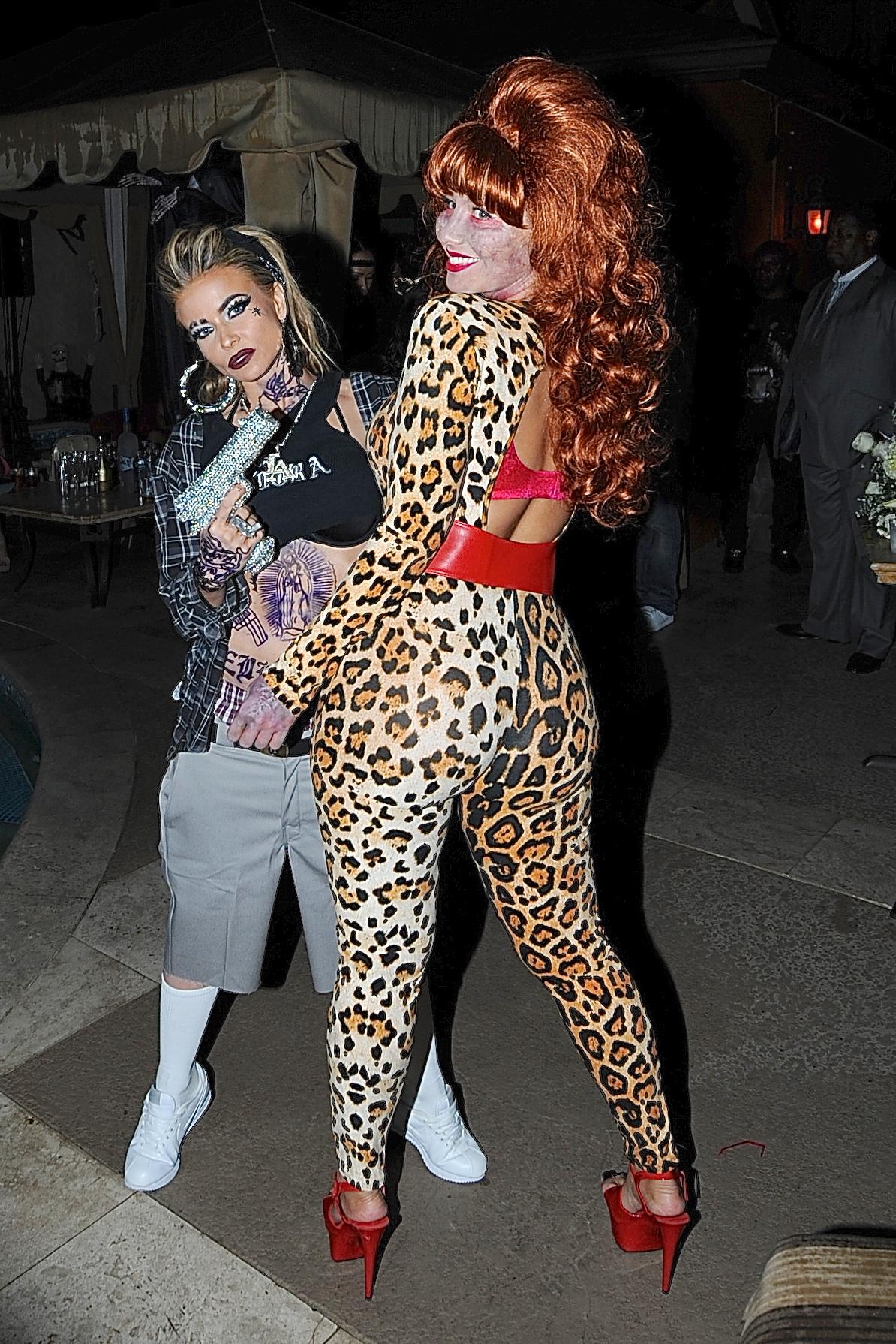 Carmen Electra attends Amber Rose costume themed birthday celebration