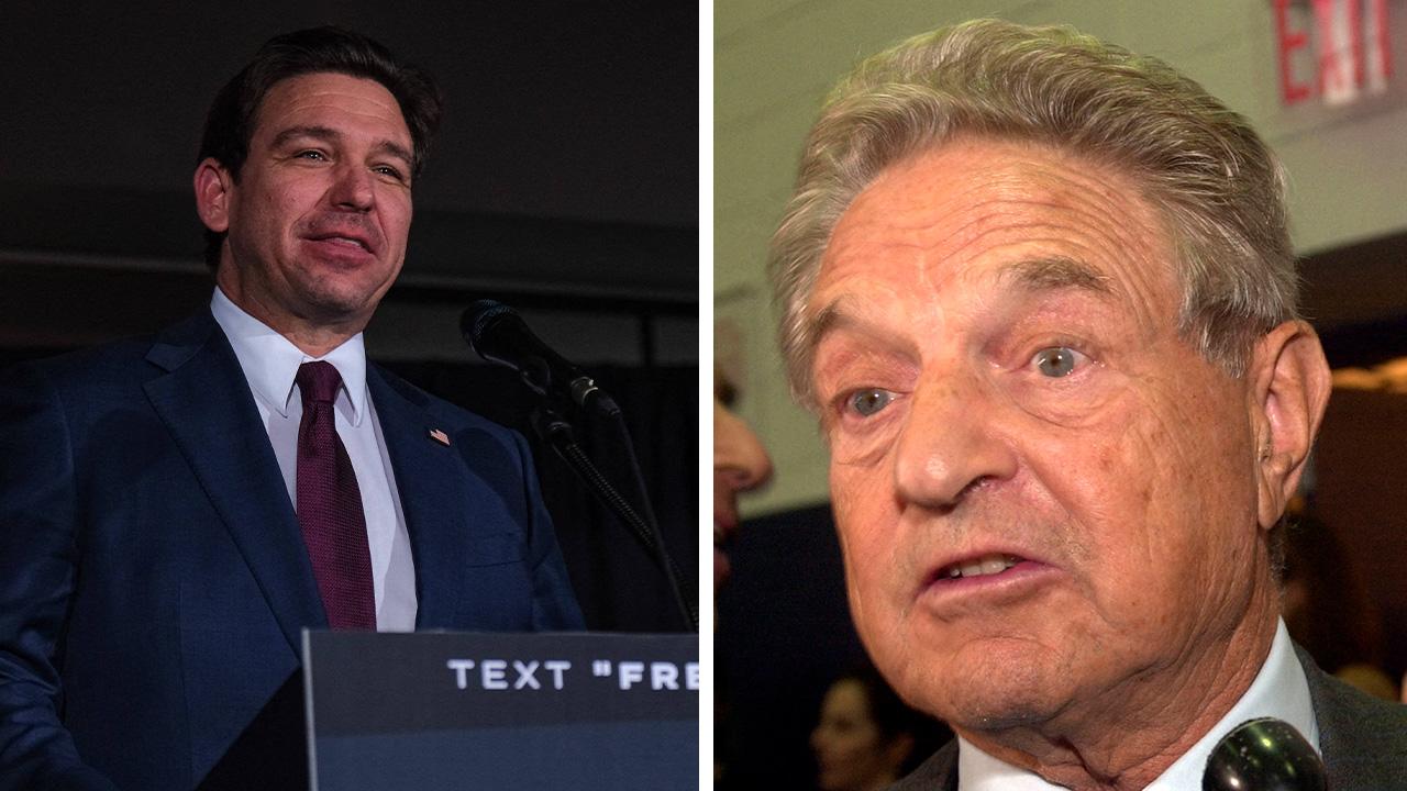 Ron DeSantis ,George Soros'