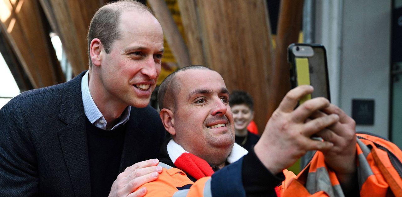 prince william visits birmingham school amid kate middleton cancer battle