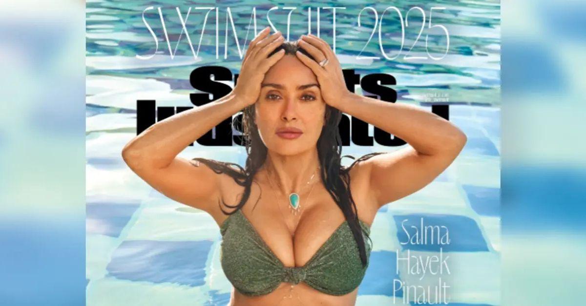 salma hayek almost turned down sports illustrated swimsuit cover emotional stress