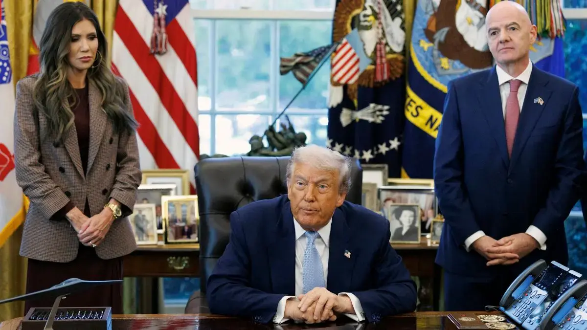 image of Donald Trump is apparently angry at Corey Lewandowski.