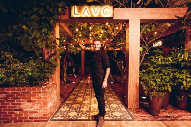 //David Beckham at LAVO Italian Restaurant Rooftop Bar at Marina Bay Sands in Singapore_Courtesy of LAVO Singapore e