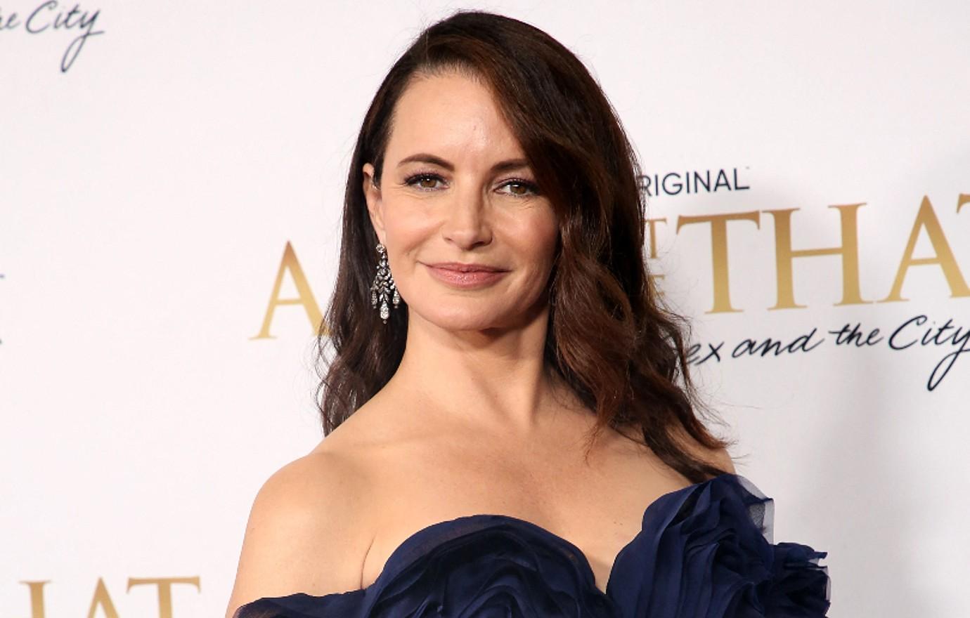 kristin davis shows off her beautiful natural features after having face filler removed