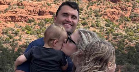 image of Charlie Kirk family