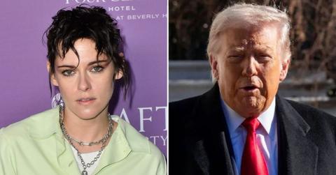 Photo of Kristen Stewart and Donald Trump