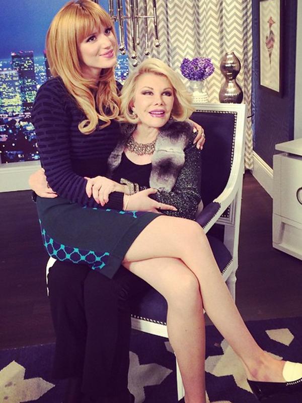 Joan rivers bella thorne