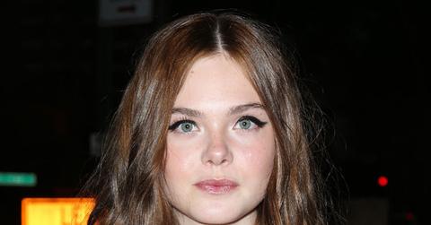 Elle fanning crop top