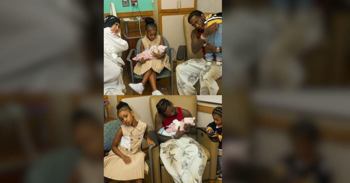 cardi b gives birth