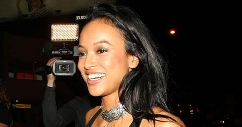 Karreuche tran disses chris brown jumping in suv