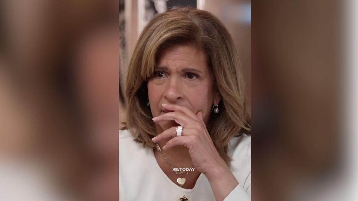 image of Hoda Kotb spoke with her friend about her missing mom. 